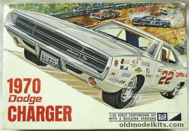 MPC 1/25 1970 Dodge Charger - Stock / NASCAR / Custom, 770-200 plastic model kit